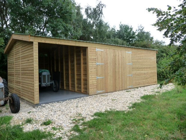 Bespoke Timber Garage